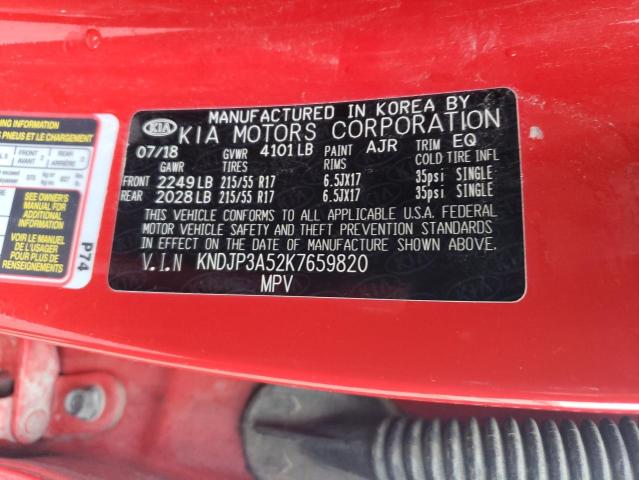 Photo 11 VIN: KNDJP3A52K7659820 - KIA SOUL 