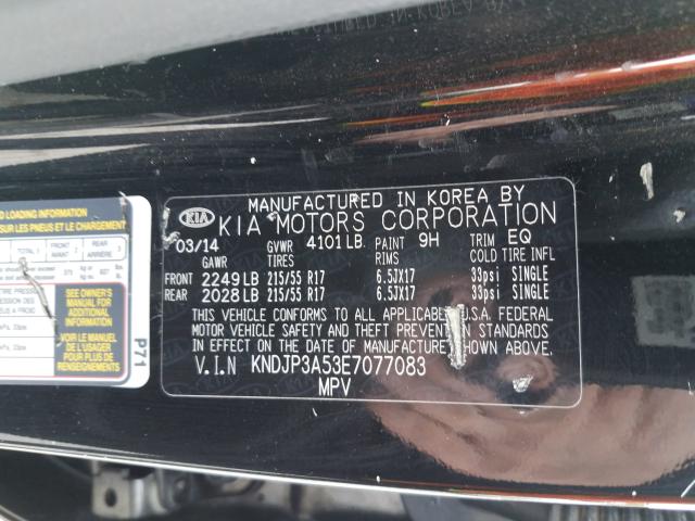 Photo 9 VIN: KNDJP3A53E7077083 - KIA SOUL + 