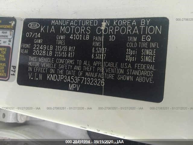 Photo 8 VIN: KNDJP3A53F7132326 - KIA SOUL 