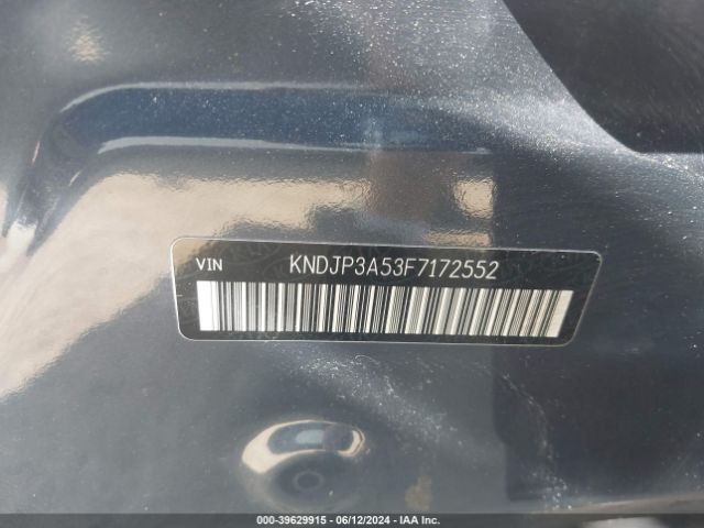 Photo 8 VIN: KNDJP3A53F7172552 - KIA SOUL 