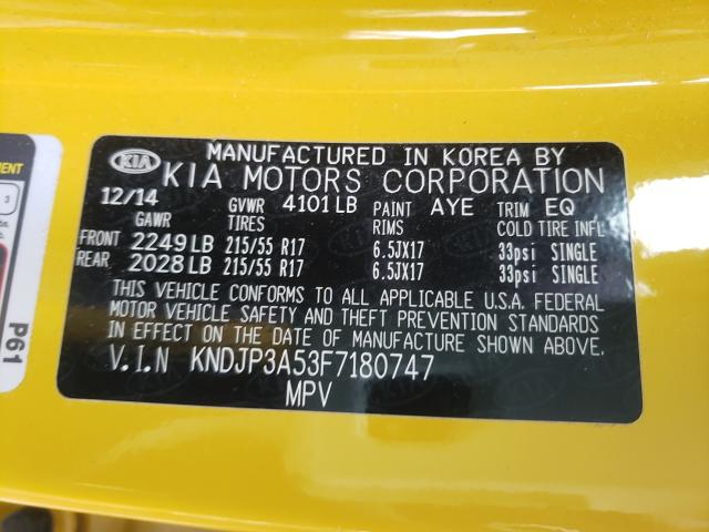 Photo 9 VIN: KNDJP3A53F7180747 - KIA SOUL + 