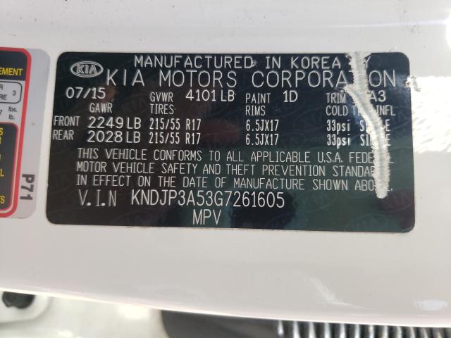 Photo 9 VIN: KNDJP3A53G7261605 - KIA SOUL + 