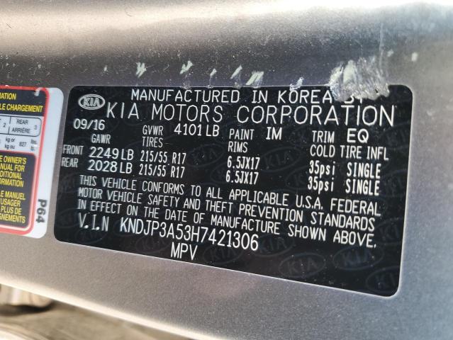 Photo 9 VIN: KNDJP3A53H7421306 - KIA SOUL + 