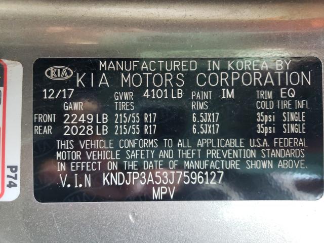 Photo 9 VIN: KNDJP3A53J7596127 - KIA SOUL + 