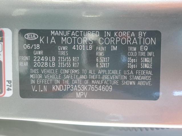 Photo 11 VIN: KNDJP3A53K7654609 - KIA SOUL 