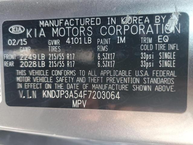 Photo 11 VIN: KNDJP3A54F7203064 - KIA SOUL + 