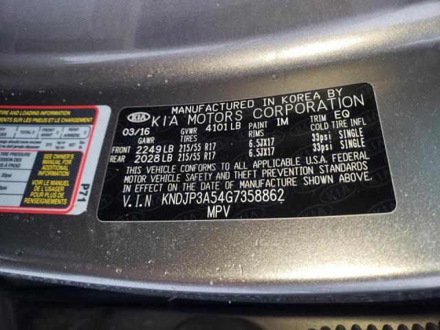 Photo 9 VIN: KNDJP3A54G7358862 - KIA SOUL + 