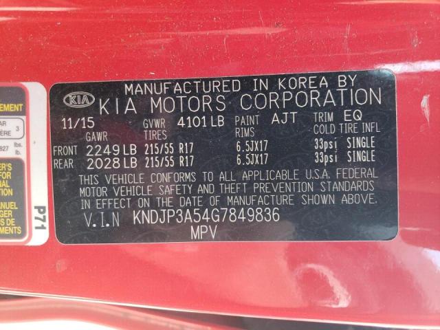 Photo 9 VIN: KNDJP3A54G7849836 - KIA SOUL + 