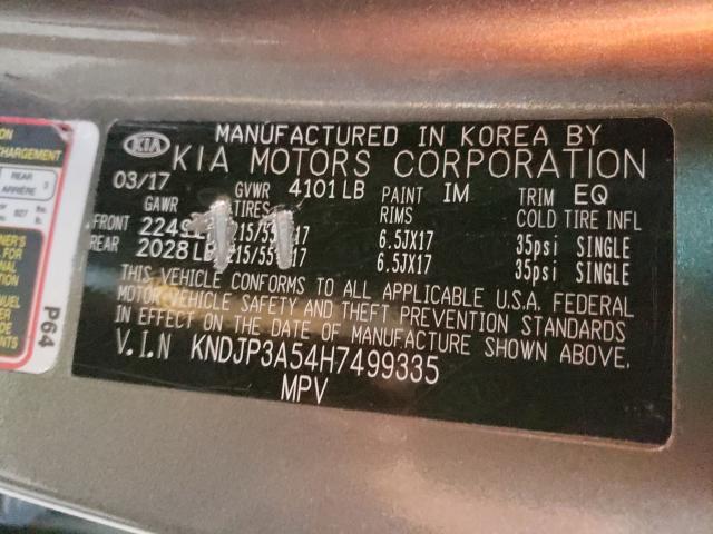 Photo 9 VIN: KNDJP3A54H7499335 - KIA SOUL + 