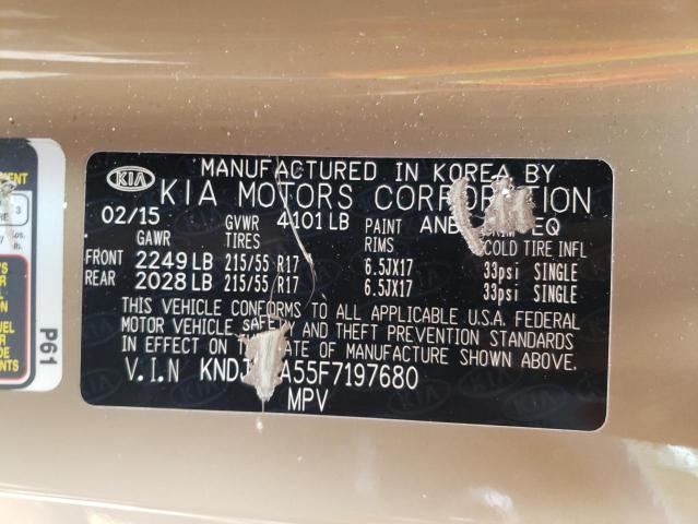 Photo 9 VIN: KNDJP3A55F7197680 - KIA SOUL + 