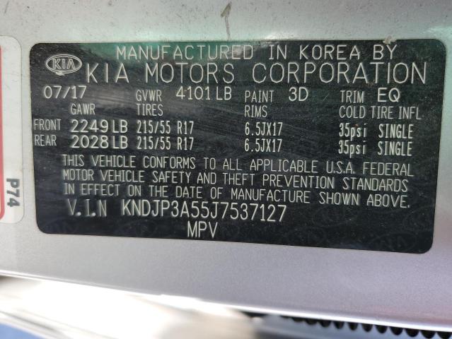 Photo 9 VIN: KNDJP3A55J7537127 - KIA SOUL + 