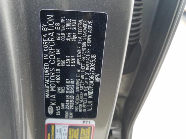 Photo 9 VIN: KNDJP3A56G7303538 - KIA SOUL 