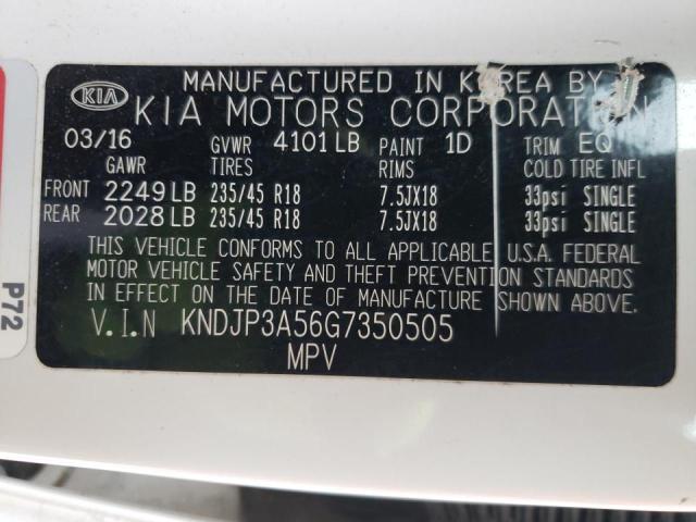 Photo 9 VIN: KNDJP3A56G7350505 - KIA SOUL 