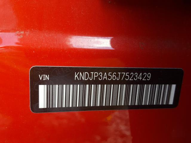 Photo 9 VIN: KNDJP3A56J7523429 - KIA SOUL + 