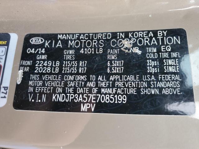 Photo 11 VIN: KNDJP3A57E7085199 - KIA SOUL 