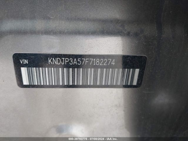 Photo 8 VIN: KNDJP3A57F7182274 - KIA SOUL 