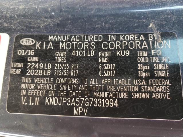 Photo 9 VIN: KNDJP3A57G7331994 - KIA SOUL + 