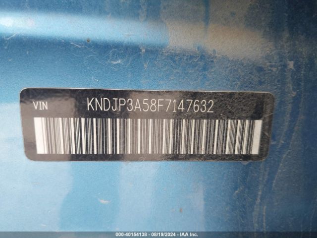 Photo 8 VIN: KNDJP3A58F7147632 - KIA SOUL 