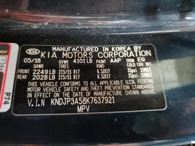 Photo 13 VIN: KNDJP3A58K7637921 - KIA SOUL + 