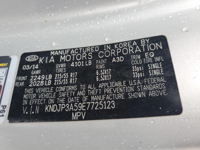 Photo 11 VIN: KNDJP3A59E7725123 - KIA SOUL 