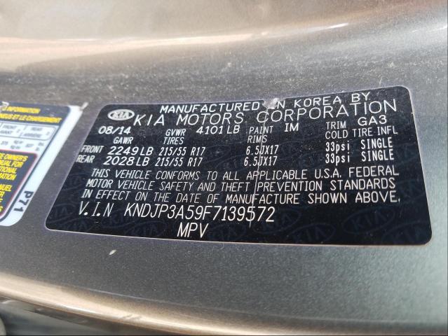 Photo 9 VIN: KNDJP3A59F7139572 - KIA SOUL + 