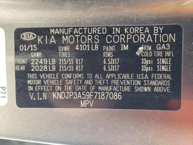 Photo 9 VIN: KNDJP3A59F7187086 - KIA SOUL + 