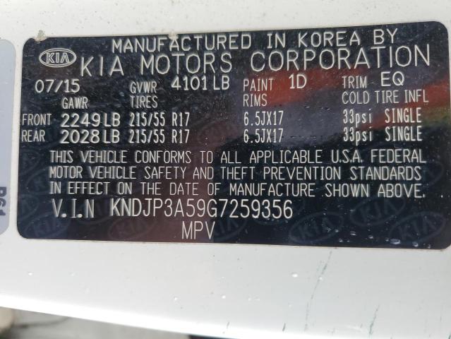 Photo 11 VIN: KNDJP3A59G7259356 - KIA SOUL + 