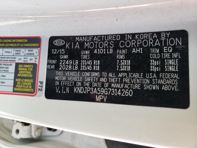 Photo 9 VIN: KNDJP3A59G7314260 - KIA SOUL + 