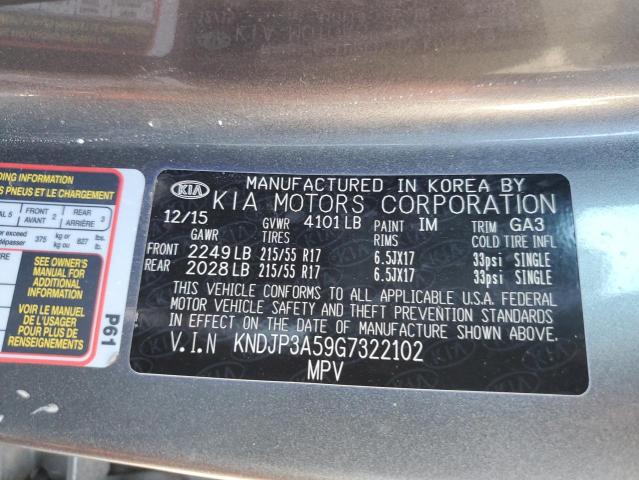 Photo 12 VIN: KNDJP3A59G7322102 - KIA SOUL 