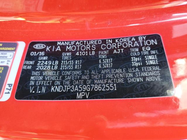 Photo 11 VIN: KNDJP3A59G7862551 - KIA SOUL + 