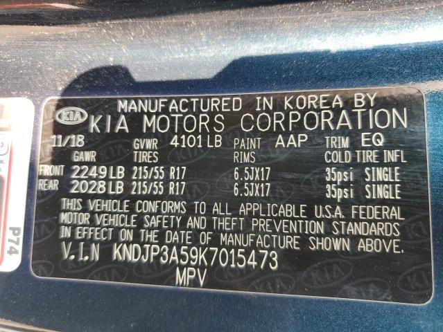 Photo 12 VIN: KNDJP3A59K7015473 - KIA SOUL 