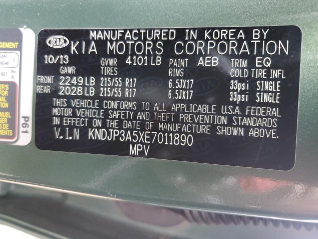 Photo 12 VIN: KNDJP3A5XE7011890 - KIA SOUL + 