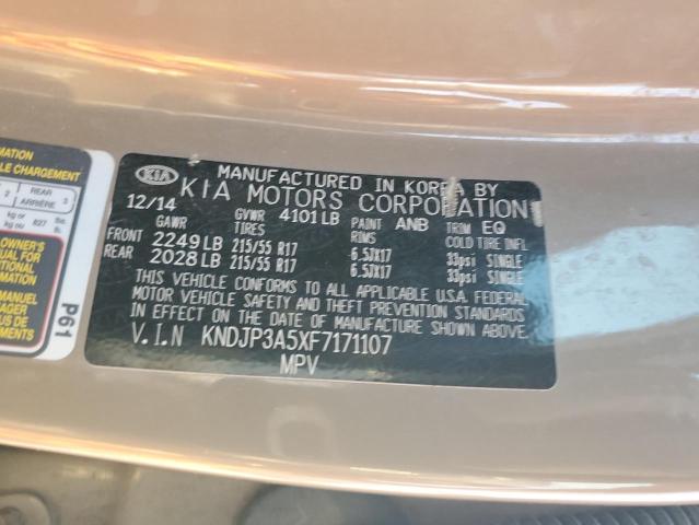 Photo 11 VIN: KNDJP3A5XF7171107 - KIA SOUL + 