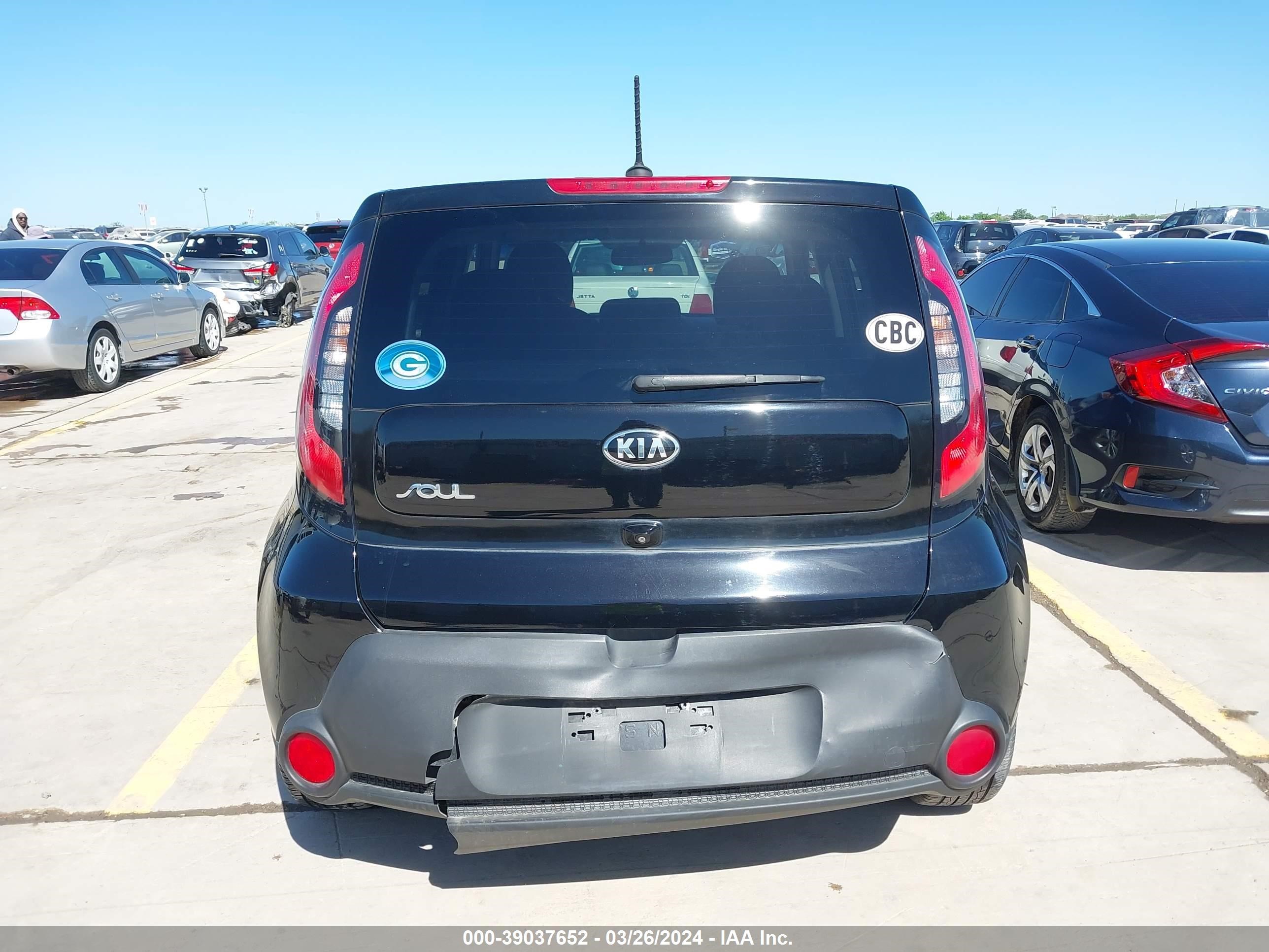 Photo 15 VIN: KNDJP3A5XF7235646 - KIA SOUL 