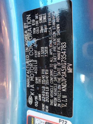 Photo 11 VIN: KNDJP3A5XG7354783 - KIA SOUL 