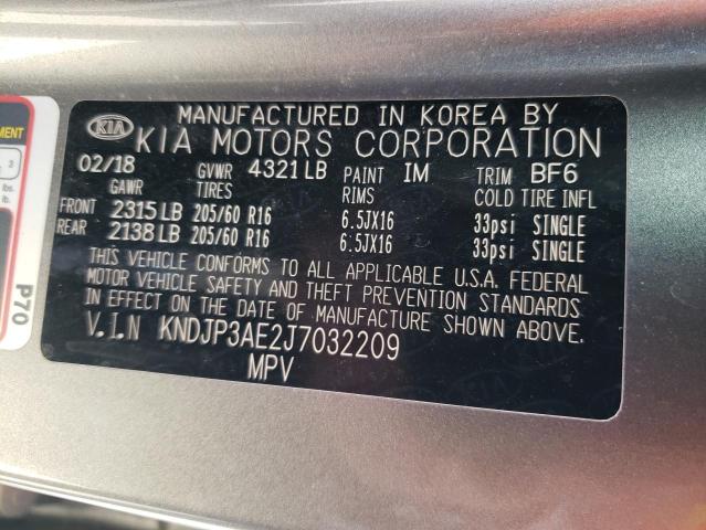 Photo 12 VIN: KNDJP3AE2J7032209 - KIA SOUL EV 