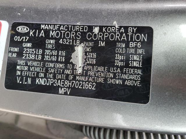 Photo 11 VIN: KNDJP3AE8H7021662 - KIA SOUL EV 