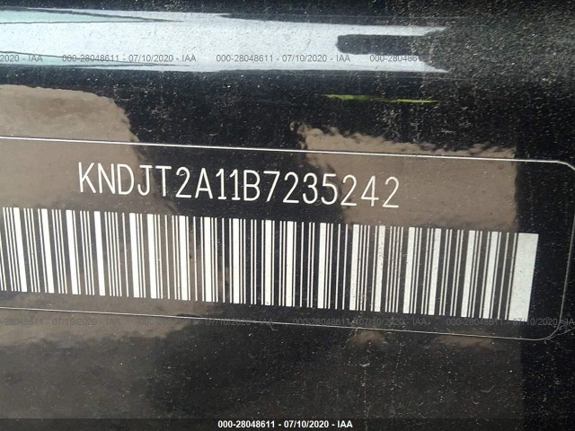 Photo 8 VIN: KNDJT2A11B7235242 - KIA SOUL 