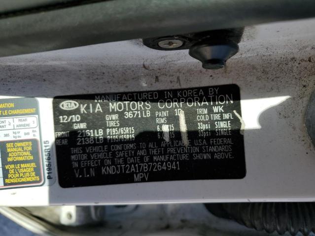 Photo 12 VIN: KNDJT2A17B7264941 - KIA SOUL 