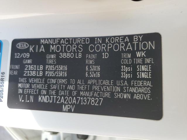 Photo 12 VIN: KNDJT2A20A7137827 - KIA SOUL 