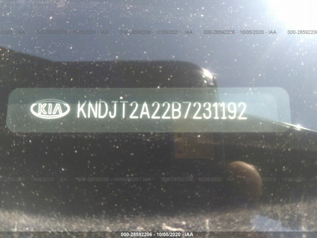 Photo 8 VIN: KNDJT2A22B7231192 - KIA SOUL 