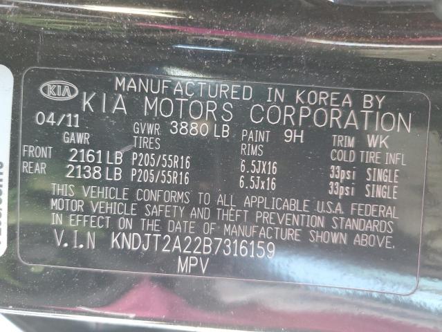 Photo 11 VIN: KNDJT2A22B7316159 - KIA SOUL 