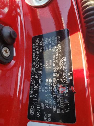 Photo 11 VIN: KNDJT2A22B7319790 - KIA SOUL + 