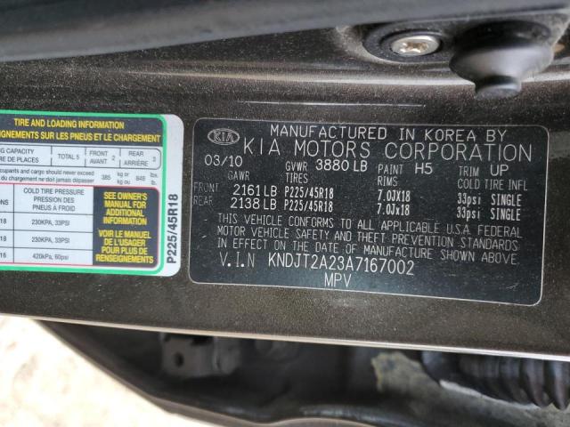 Photo 11 VIN: KNDJT2A23A7167002 - KIA SOUL + 