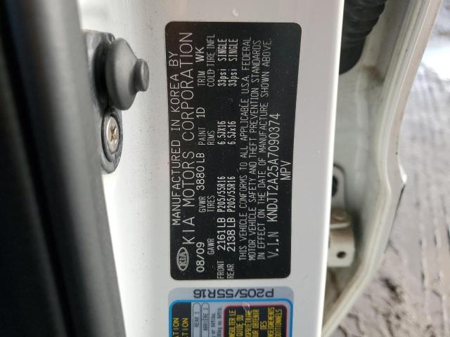 Photo 11 VIN: KNDJT2A25A7090374 - KIA SOUL 