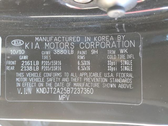 Photo 12 VIN: KNDJT2A25B7237360 - KIA SOUL 