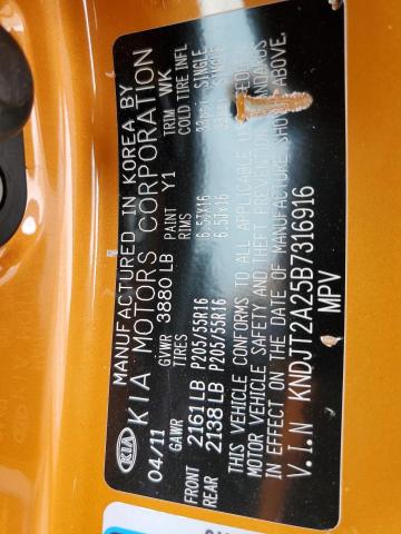 Photo 12 VIN: KNDJT2A25B7316916 - KIA SOUL + 