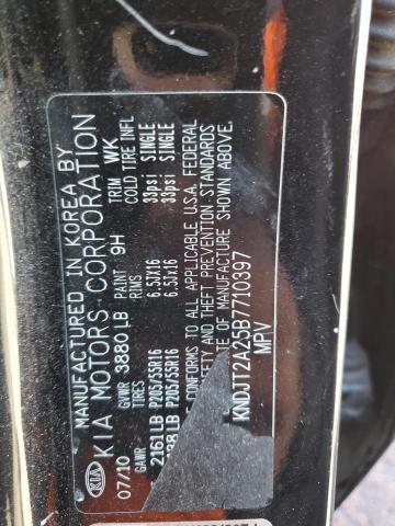 Photo 11 VIN: KNDJT2A25B7710397 - KIA SOUL 