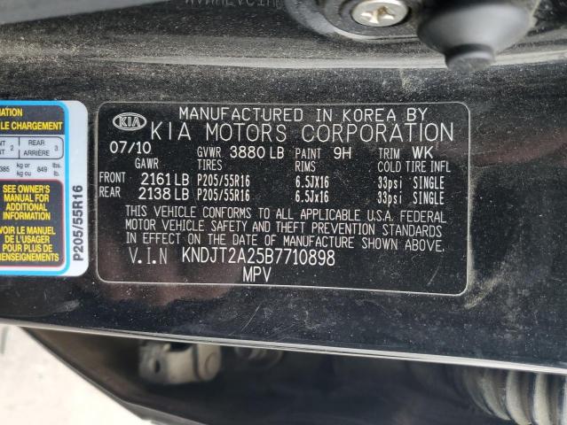 Photo 11 VIN: KNDJT2A25B7710898 - KIA SOUL 