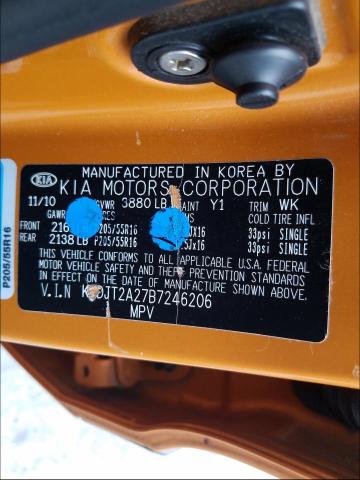 Photo 9 VIN: KNDJT2A27B7246206 - KIA SOUL + 